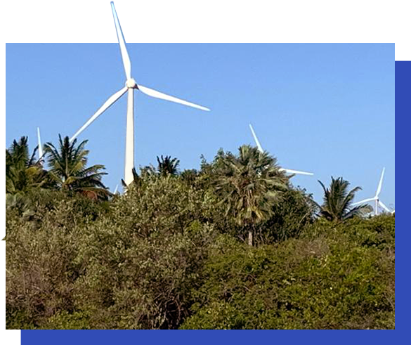 Foto Aerogerador de energia eólica