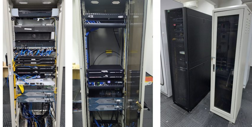 Papagaios troca com sucesso infraestrutura de telecomunicação