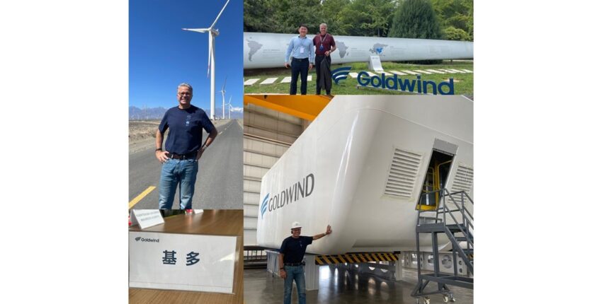 Visita a Goldwind International na China